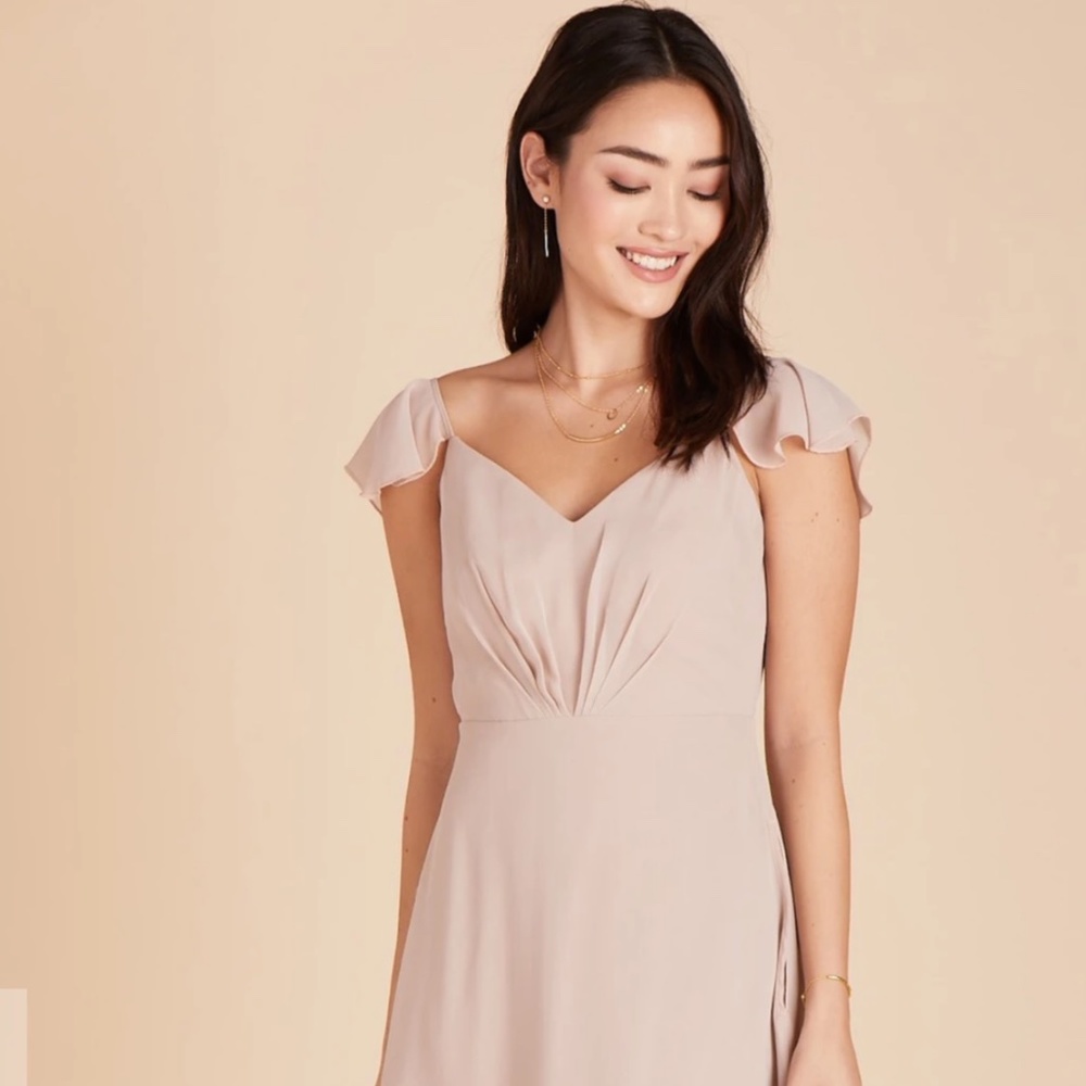 Birdie Grey Bridesmaid Dress (Kae)